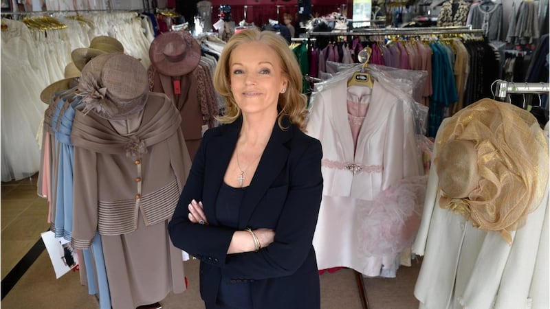 Marian Gale's boutique has been nominated by Anna Land for “its excellent debs dress selection”. Photograph: Dara Mac Donaill