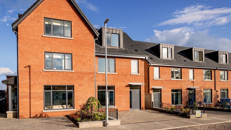 Trading up: Prices at Beechpark in Cabinteely, Dublin 18 start from €520,000 for   three-bed terraced houses of 131sq m ( 1,410sq ft)