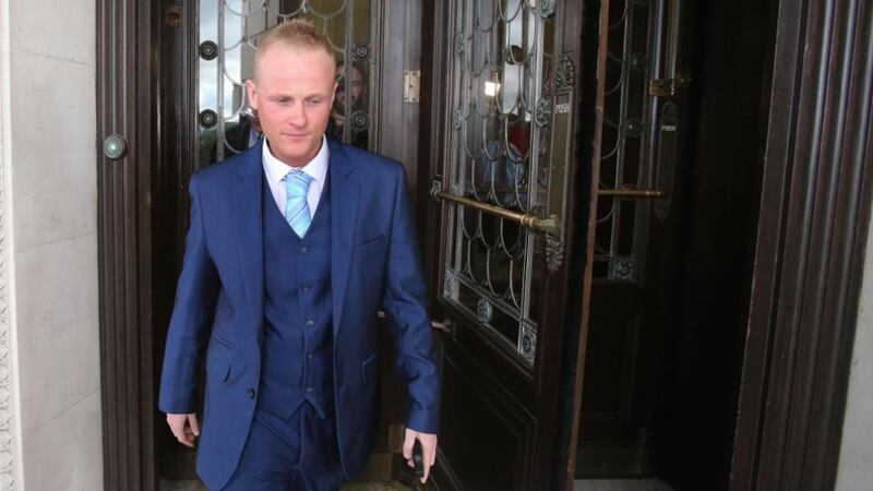 Jamie Bryson leaving Parliament Buildings in Belfast in September last year after  he gave evidence to Stormont’s Finance Committee on the controversial sale of Nama’s Northern Ireland  assets to Cerberus. PRESS ASSOCIATION Photo. File photograph: Niall Carson/PA Wire