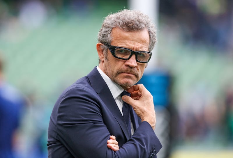 France head coach Fabien Galthié. Photograph: Paul Faith/AFP via Getty Images