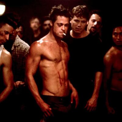 Fight Club: Brad Pitt in David Fincher's film