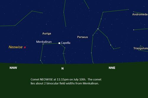 Brightest comet of the century visible in Irish skies for the next week