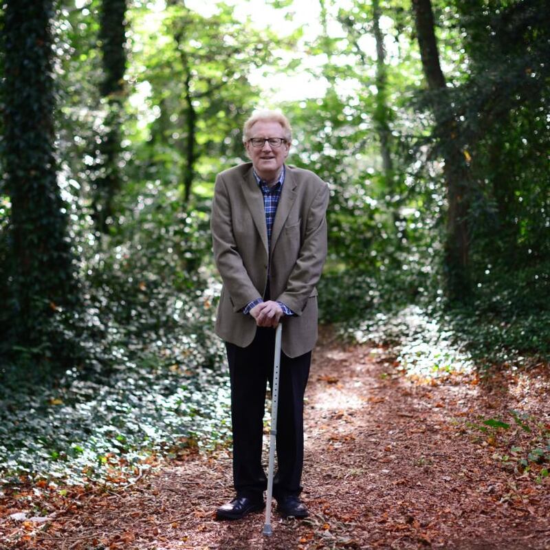 Michael O’Regan at Marlay Park, near his home in Dublin. Photograph: Bryan O’Brien