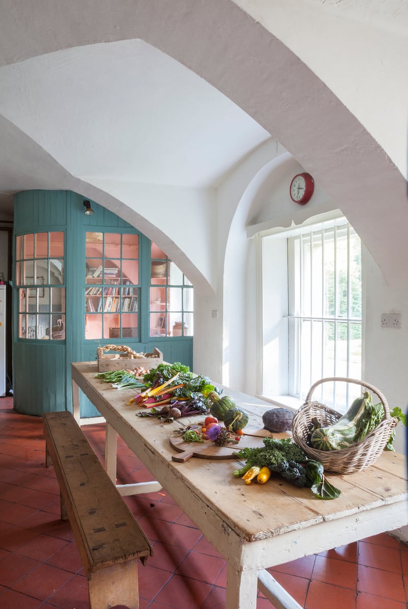 The kitchen at Hilton Park, Co Monaghan