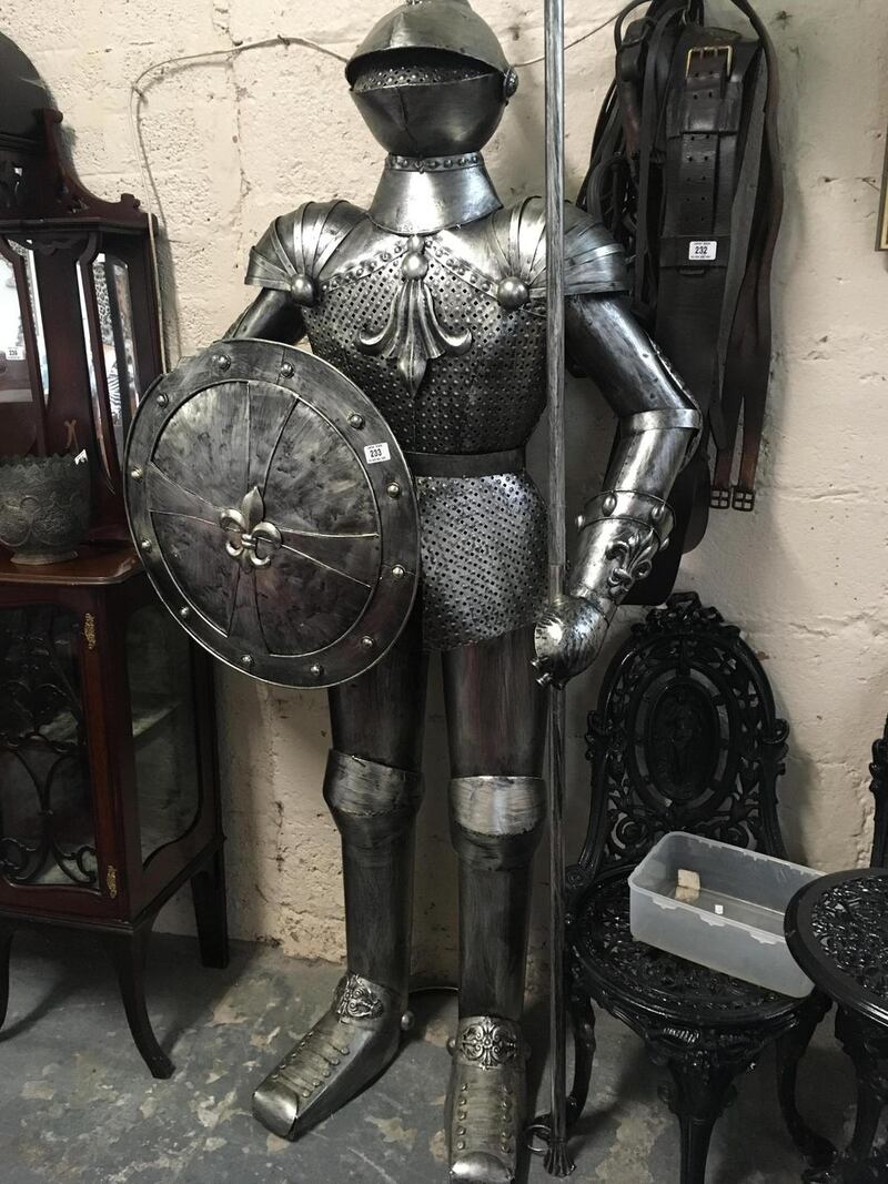 Suit of armour, €300 - €500