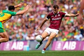 Paul Conroy was the hinge for Galway, and not one of his passes failed to find its man 