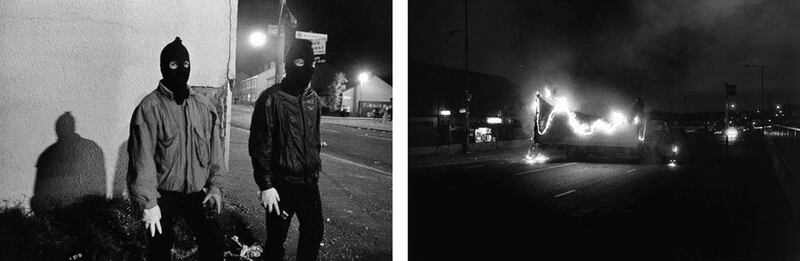 Darkness falls: from the chapter The Last Night. Photographs: Gilles Peress