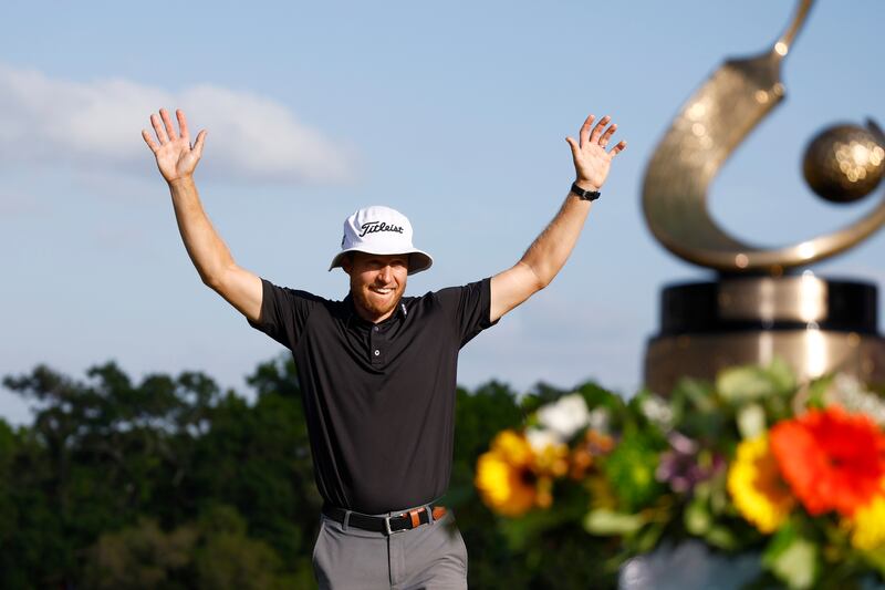 Peter Malnati ended a nine-year wait for a win on the USPGA Tour by claiming the Valspar Championship at Copperhead Course, Innisbrook Resort and Golf Club in Palm Harbor, Florida. Photograph: Douglas P. DeFelice/Getty Images