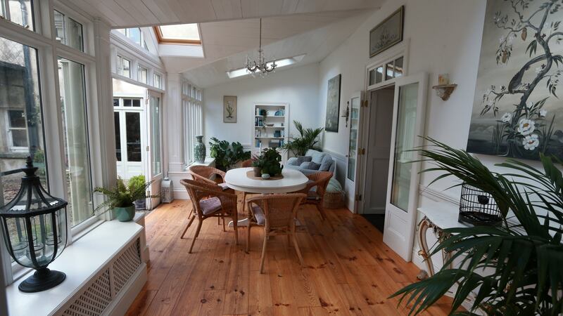 The conservatory of Donaguile House in Castlecomer, Co Kilkenny. Photograph: Laura Hutton/The Irish Times