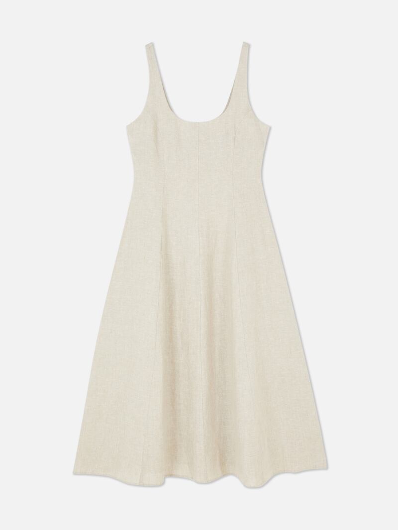 Linen dress, €34, The Edit, Penneys