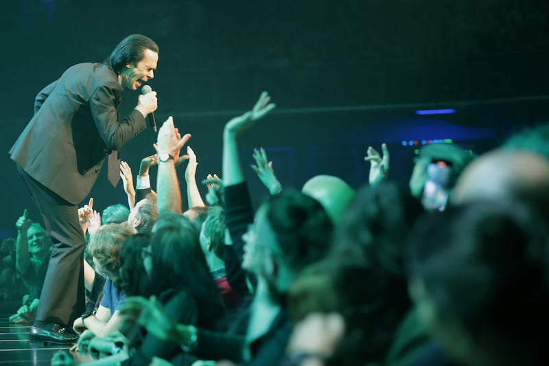 Nick Cave & The Bad Seeds. Photograph: Chris Maddaloni