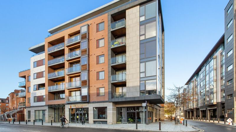 This two-bed apartment in Dublin 8 overlooks Chancery Lane and is located just a short walk from St Stephen’s Green.