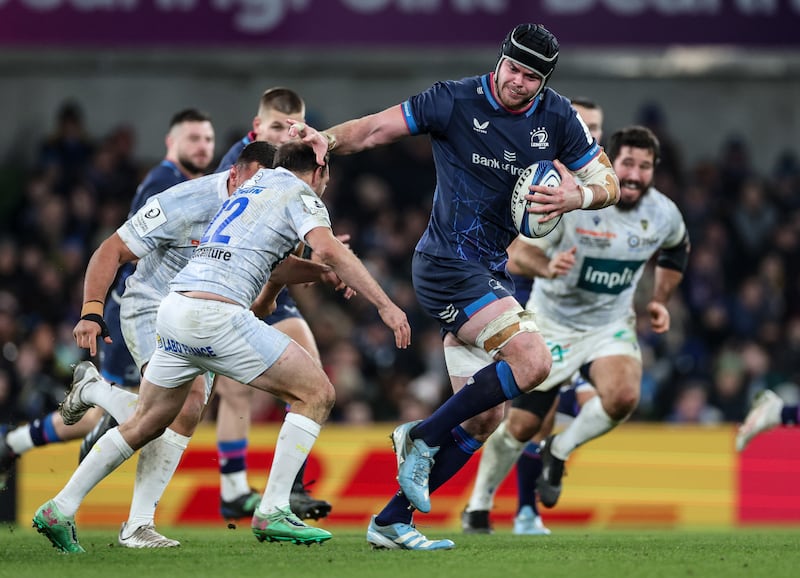 James Ryan has a agreed a three-year extension to his IRFU deal. Photograph: Billy Stickland/Inpho