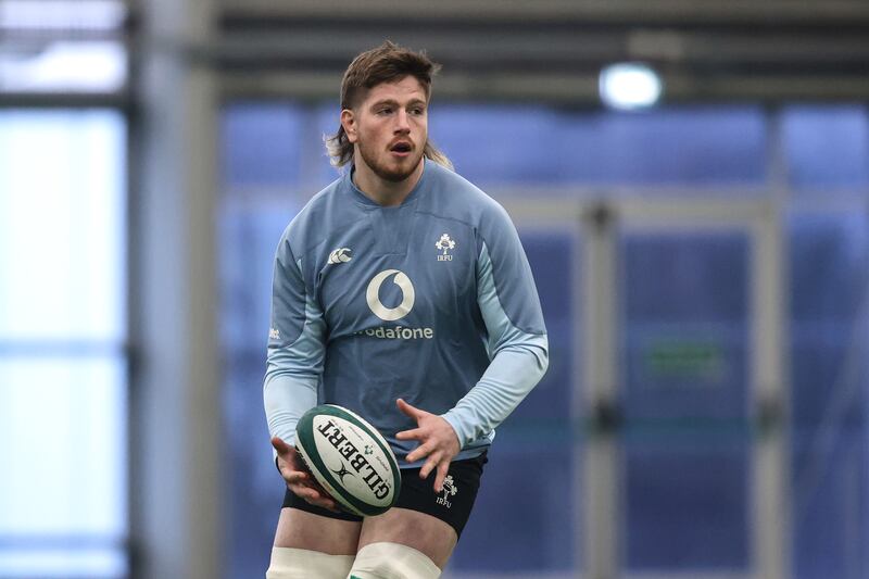 Ireland's Joe McCarthy. Photograph: Ben Brady/Inpho