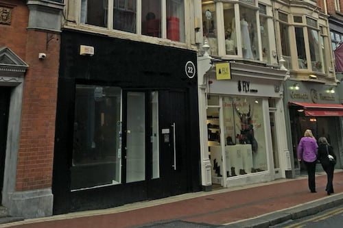 Prime retail investment in Dublin 2 goes on the market for €2.2m
