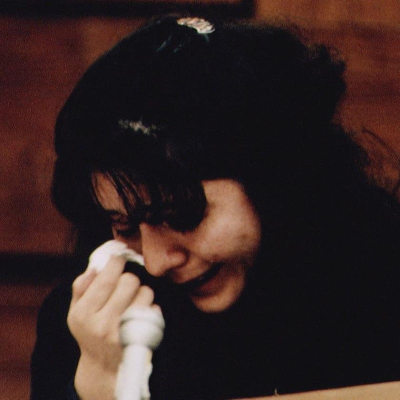 Lorena Bobbitt on trial in 1994. Photograph: Jeffrey Markowitz/Sygma via Getty