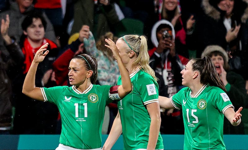 Ireland’s Katie McCabe was the first Irish female player to be nominated for the Ballon d’Or. Photograph: Ryan Byrne/Inpho