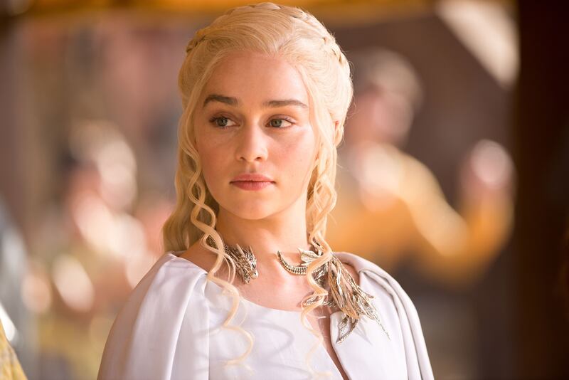 Emilia Clarke in Game of Thrones