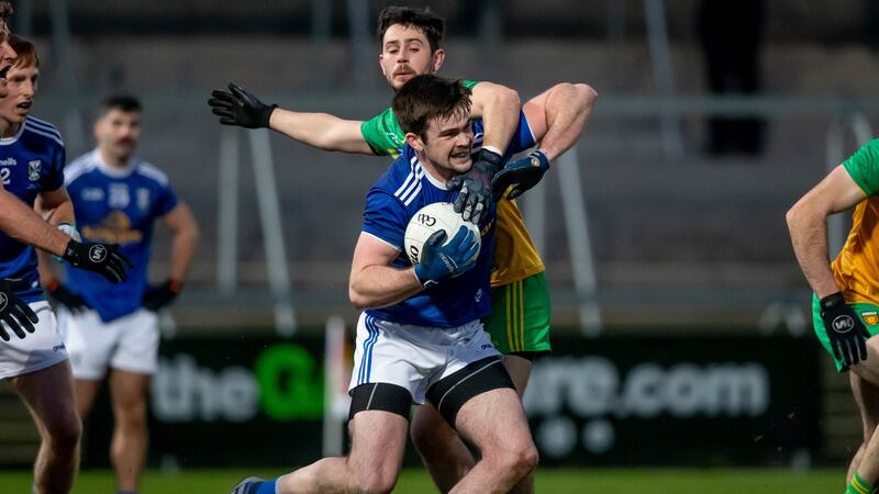 Cavan’s Thomas Galligan produced an inspirational performance against Donegal, can he do it again? Photograph: Inpho