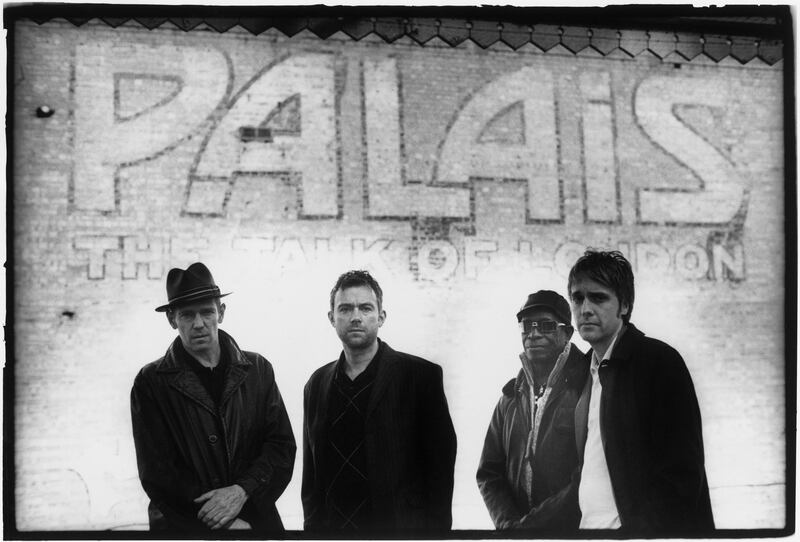 The Good, The Bad & The Queen: Tony Allen, Damon Albarn, Simon Tong and Paul Simonon. “We’re a very old-fashioned band. These days, you can’t get more old-fashioned than making an album”