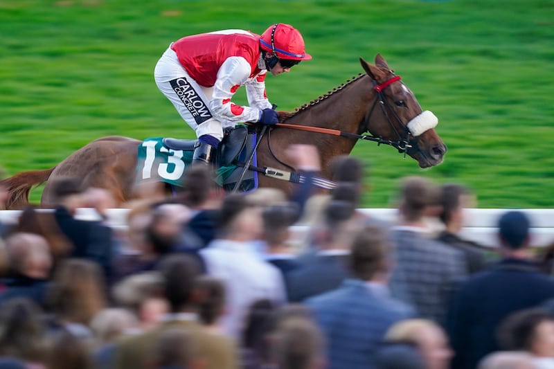 The Harry Derham's owned Queens Gamble. Photograph: Alan Crowhurst/Getty Images