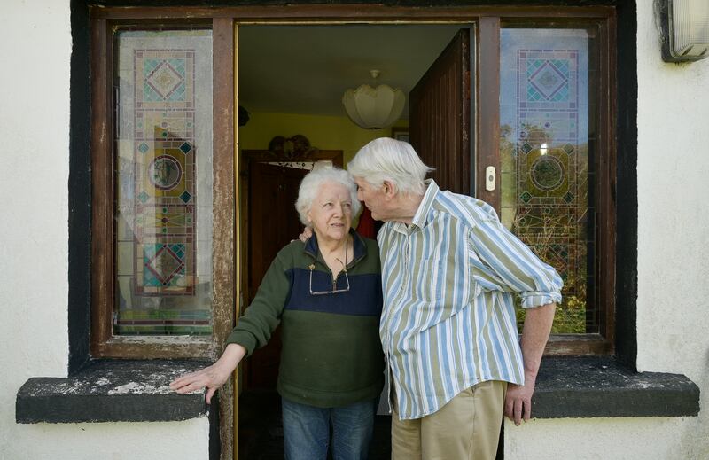 Michael and Ethna Viney at their home in Thallabawn, Louisburgh, Co Mayo. Photograph: Michael McLaughlin