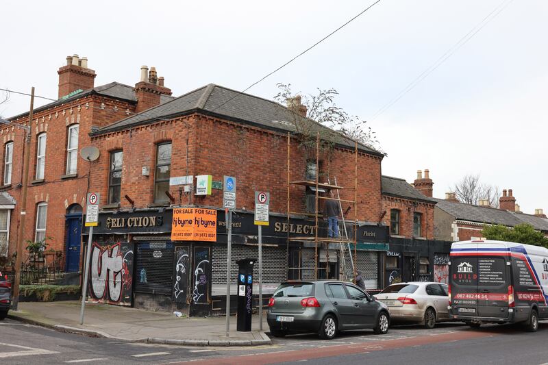 22a Berkeley Road, Phibsborough, formerly a newsagents called Selections. Photograph: Dara Mac Dónaill/The Irish Times








