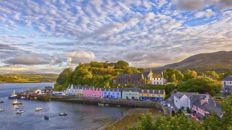 Does this Scottish town match your image of the fictional town of Kinlochbrack that is conjured in The Closet of Savage Momentos? Photograph: Thinkstock