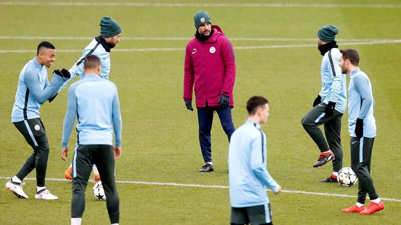 Manchester City face FC Basel in the Champions League on Wednesday night. Photograph: Martin Rickett/PA