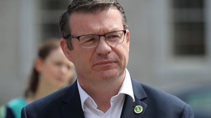 Labour Party leader Alan Kelly: ‘He (Barry Cowen) needs to give clarity in the Dáil today regarding his licensing situation’. Photograph: Nick Bradshaw/ The Irish Times