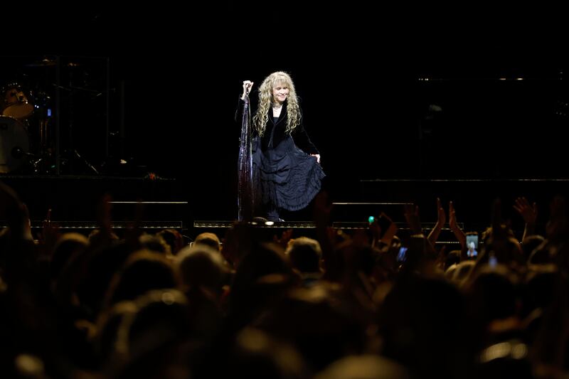 Stevie Nicks performing at the 3arena, Dublin. Photograph: Nick Bradshaw