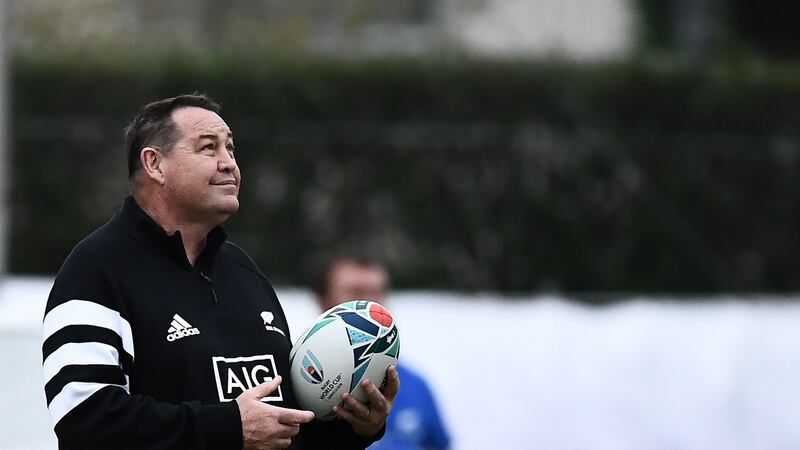 New Zealand’s head coach Steve Hansen is bidding to avoid a third defeat to Ireland. Photograph: Anne-Christine Poujoulat/AFP/Getty