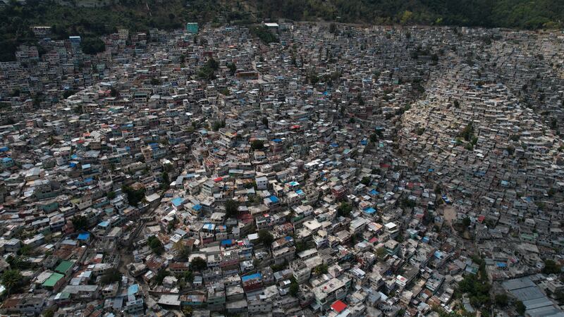 Gangs such as the G-9 now control about 80 per cent of Port-au-Prince, according to the UN. Photograph: Clarens Siffroy/AFP via Getty Images