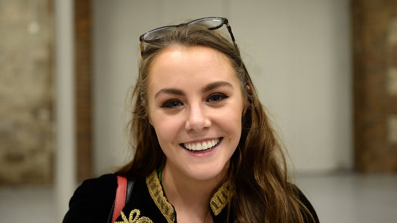 Tory McGlynn at the Fianna Fáil Ardfheis in the RDS, Dublin: “Possibly if a woman from Fianna Fáil went through, it might lift the party up a bit and with the whole Eighth Amendment.” Photograph: Dara Mac Dónaill/The Irish Times