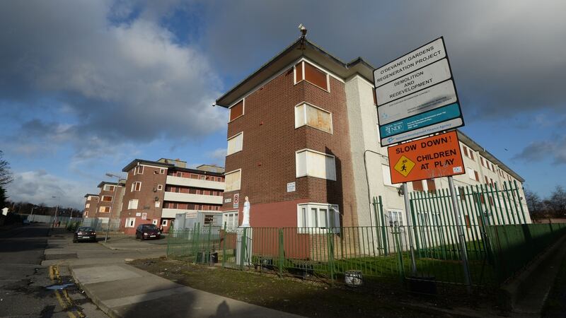 O’Devaney Gardens, off North Circular Road where 398 homes are set to be built. Photograph: Dara Mac Dónaill/The Irish Times