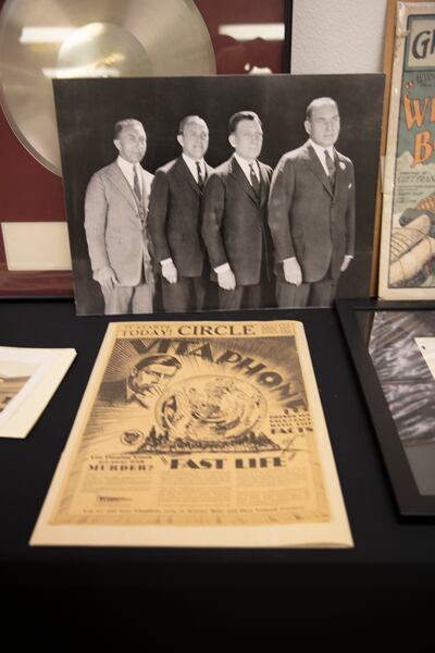 Founded by the four Warner brothers, the company started out exhibiting movies in Pennsylvania and Ohio at the turn of the last century. The firm formally incorporated as Warner Bros in 1923. Photograph: Luis Galvez