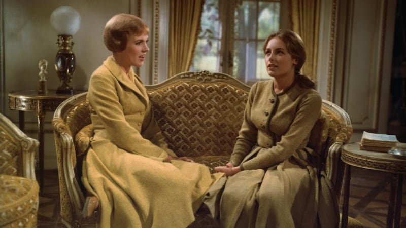 Julie Andrews and Charmian Carr The Sound of Music