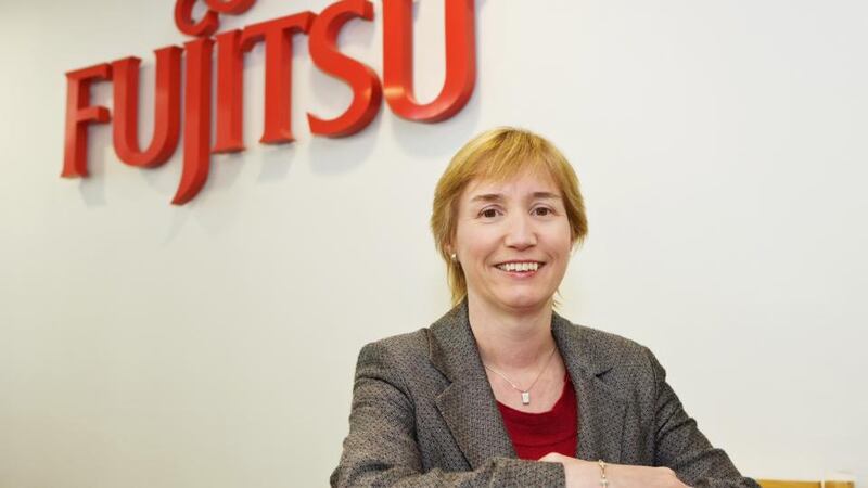 Regina Moran, chief executive of Fujitsu Ireland: “What Fujitsu is trying to do is to make technology transparent to people, so that the human is at the centre and technology is enabling them to be successful.”