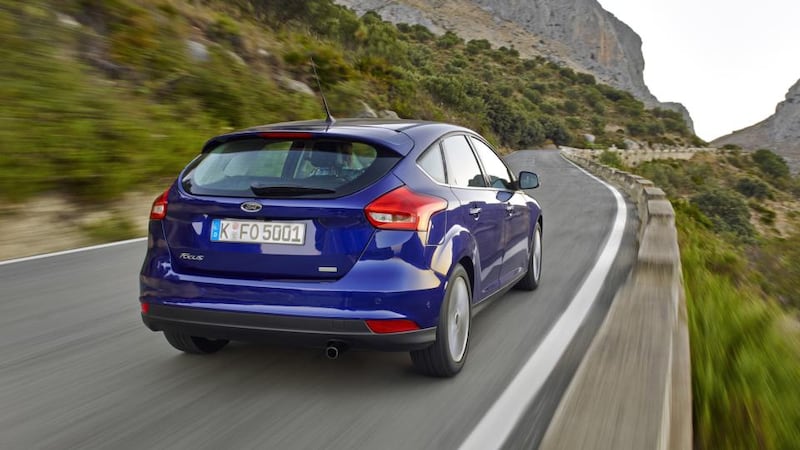 The new Ford Focus - styling has been slightly tweaked