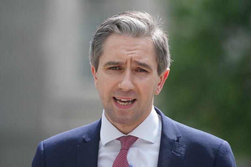 Minister Simon Harris said it was 'offensive' for Irish banks to be 'complete and utter laggards' when it comes to passing on rates. Photograph: Brian Lawless/PA Wire 