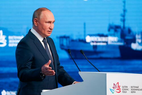 Putin says Russia will stop supplying energy if West imposes price caps 