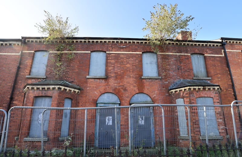 19-21 Connaught Street in Phibsborough in September 2023. Photograph: Dara Mac Donaill