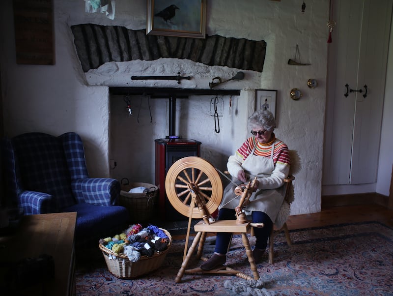 Sandra King pictured at her home near Crusheen Co. Clare. Photo: Bryan O Brien 

