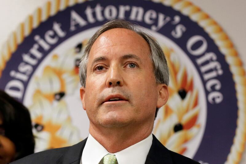 Texas attorney general Ken Paxton is a strong supporter of Donald Trump. Photograph: Tony Gutierrez/AP