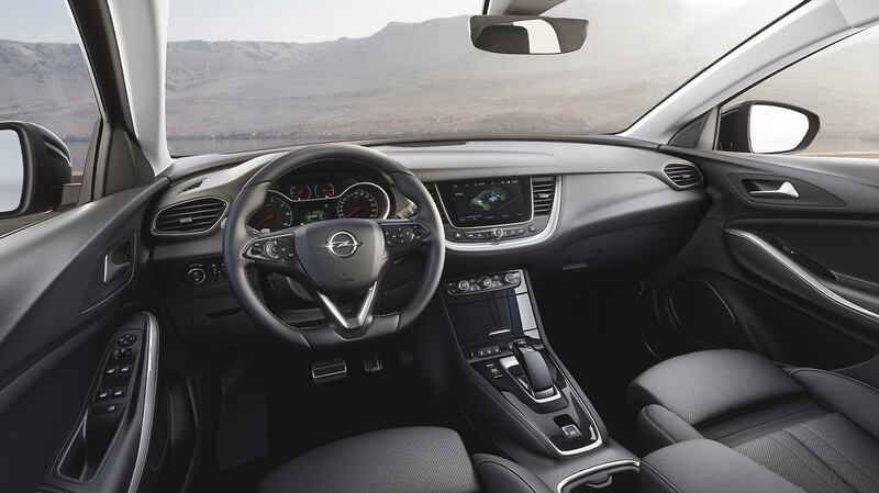 The Grandland X’s cabin is spacious, but only on a par with rivals.