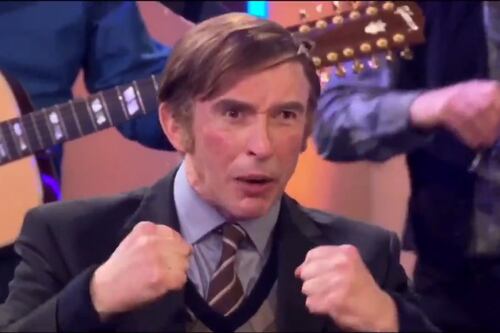 Alan Partridge singing Come Out, Ye Black and Tans both awkward and hilarious