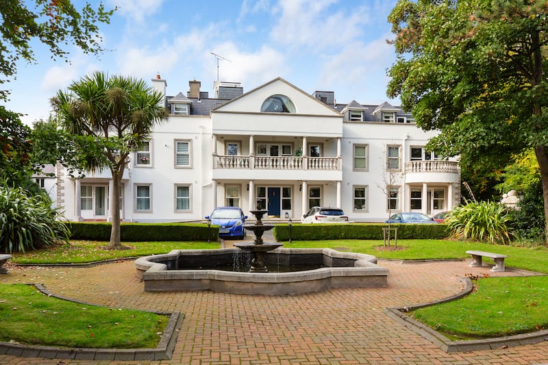 A large ground-floor apartment in a gated development on Westminister Road