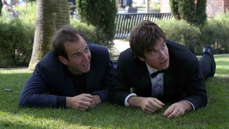 Leftfield: Will Arnett with Jason Bateman in the first series of Arrested Development.  Photograph: Sam Urdank/Fox