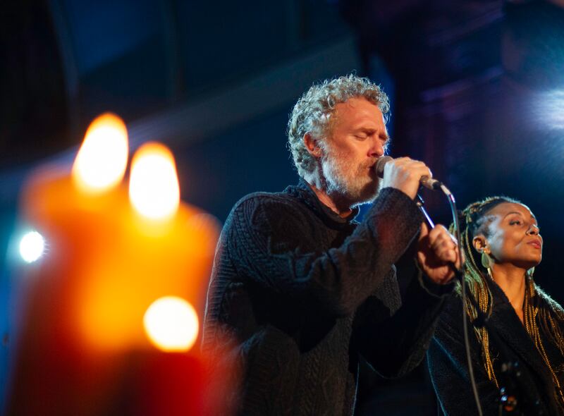 Glen Hansard and Loah. Photograph: © Sky UK