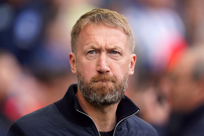 Former Chelsea manager Graham Potter. Photograph: Adam Davy/PA